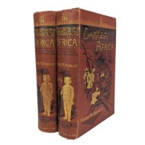 STANLEY, HENRY M. - 1890 IN DARKEST AFRICA, FIRST EDITION, TWO VOLUMES