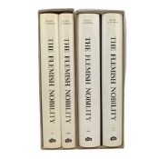 WARLOP, DR. HIST. E. - 1975 THE FLEMISH NOBILITY, FOUR VOLUMES IN ORIGINAL BOX
