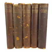 LUARD, HENRY RICHARD - 1864-9 ANNALES MONASTICI, FIVE VOLUMES, SCARCE COMPLETE SET