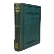 JEROME, K. JEROME - 1889 THREE MEN IN A BOAT, FIRST EDITION