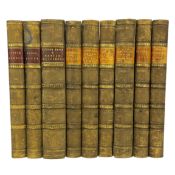 DICKENS, CHARLES - c1880 COLLECTION OF NOVELS FROM CHARLES DICKENS, BOUND IN LEATHER