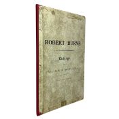 SCOTT, WILLIAM B. - 1885 ILLUSTRATIONS OF ROBERT BURNS' WORKS: ETCHINGS, PROOFS