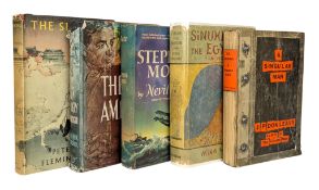 MODERN FIRST EDITION NOVELS - INC. THE UGLY AMERICAN, SINUHE THE EGYPTIAN, THE SIEGE AT PEKING, ETC.