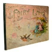 WEATHERLY, F. E. - c1896 PEEPS INTO FAIRYLAND, POP-UP BOOK
