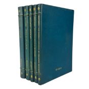 SOTHEBY'S - MENTMORE 1977 THE COMPLETE CATALOGUE - VOLUMES ONE TO FIVE, FULL LEATHER BINDING