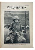 L'ILLUSTRATION - 1917 WW1 ISSUES OF L'ILLUSTRATION MAGAZINE, BOUND IN ONE VOLUME (TOME CXLIX)