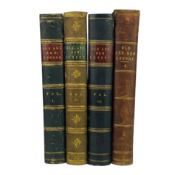 THORNBURY, WALTER & WALFORD, EDWARD- c1870-80 CASSELLS OLD & NEW LONDON - FOUR VOLS