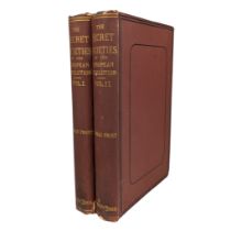 FROST, THOMAS - 1876 THE SECRET SOCIETIES OF THE EUROPEAN REVOLUTION, 1776-1876, 2VOLS, FIRST ED