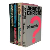 CHRISTIE, AGATHA - FOUR FIRST EDITION NOVELS