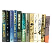 WEST, MORRIS - COLLECTION OF FIRST EDITION NOVELS, INC. THE SALAMANDER, DAUGHTER OF SILENCE, ETC.