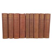 MOTLEY, JOHN LOTHROP -1904 THE WORKS OF JOHN LOTHROP MOTLEY, IN 9 VOLUMES