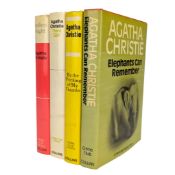 CHRISTIE, AGATHA - FOUR FIRST EDITION NOVELS, NEAR FINE CONDITION WITH DUST WRAPPERS
