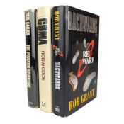 ADVENTURE FICTION / THRILLERS FROM ROB GRANT, PAUL GALLICO & ROBIN COOK- 1ST EDITIONS, ONE SIGNED
