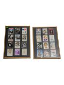 PAIR OF MARGARET THATCHER FRAMED ARTWORK