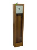 MID CENTURY GENTS OF LEICESTER BEECHWOOD PULSYNETIC MASTER CLOCK
