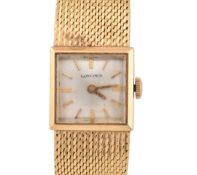 18CT GOLD LONGINES WRISTWATCH