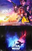 STAR WARS - RISE OF SKYWALKER & SOLO - ORIGINAL QUAD POSTERS