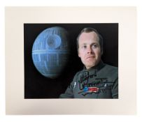 STAR WARS - RICHARD LAPARMENTIER (D.2013) - SIGNED LARGE PHOTOGRAPH