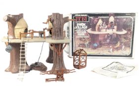 STAR WARS - FRENCH CANADIAN ISSUE 'EWOK VILLAGE' ACTION FIGURE PLAYSET