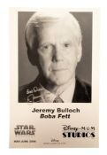 STAR WARS - JEREMY BULLOCH BOBA FETT - SIGNED PHOTO