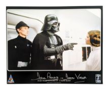 STAR WARS - DAVE PROWSE (1935-2020) - SIGNED CELEBRATION EUROPE 8X10