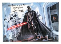 STAR WARS - DAVE PROWSE (1935-2020) - SIGNED DARTH VADER 8X10