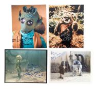 STAR WARS - COLLECTION OF ORIGINAL TRILOGY AUTOGRAPHS