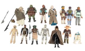 STAR WARS - VINTAGE FIGURES - TATOOINE DESERT SCENE