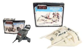 STAR WARS - VINTAGE REBEL ARMOURED SNOWSPEEDER & INT-4 MINI RIG