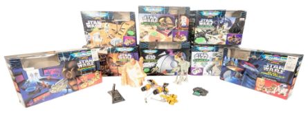 STAR WARS - MIRCOMACHINES PLAYSETS WITH BOXES