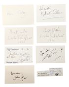 STAR WARS - AUTOGRAPHS - IMPERIAL ACTORS