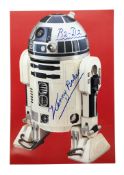 STAR WARS - KENNY BAKER (R2D2) - SIGNED 8X12