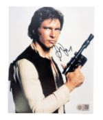 STAR WARS - HARRISON FORD - SIGNED 8X10