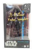 STAR WARS - THE BLACK SERIES - SIGNED DARTH VADER ACTION FIGURE