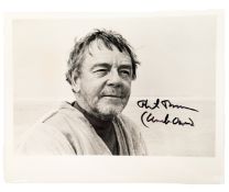 STAR WARS - PHIL BROWN (1916-2006) - UNCLE OWEN - SIGNED 8X10