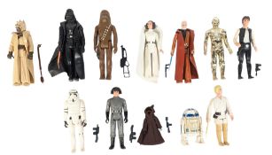 STAR WARS - COMPLETE 'FIRST 12' ACTION FIGURES WITH WEAPONS