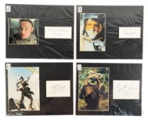 STAR WARS - COLLECTION OF AUTOGRAPHS