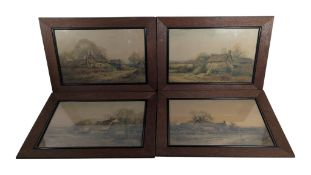 AFTER HENRY JOHN SYLVESTER STANNARD RBA (1870-1951) - FOUR LANDSCAPE PRINTS