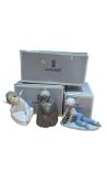 LLADRO - THREE VINTAGE SPANISH PORCELAIN FIGURES