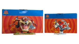 WEDGWOOD - LOONEY TUNES - TWO CONTEMPORARY 20TH CENTURY PORCELAIN FIGURINES