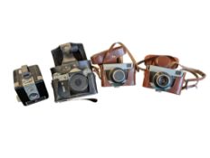 COLLECTION OF VINTAGE MID CENTURY CAMERAS