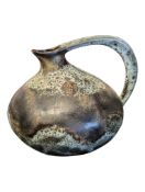 KURT TSCHORNER FOR RUSCHA KERAMIK - LATE 20TH CENTURY CERAMIC FAT LAVA JUG