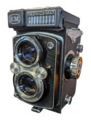 YASHICA, JAPAN - VINTAGE YASHICA-MAT EM TLR CAMERA