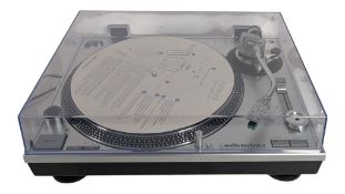 2009 CONTEMPORARY AUDIO-TECHNICA AT-LP120-USB TURNTABLE RECORD PLAYER