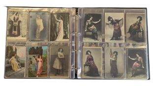 COLLECTION OF EARLY 20TH CENTURY EUROPEAN DUTCH GREETING POSTCARDS