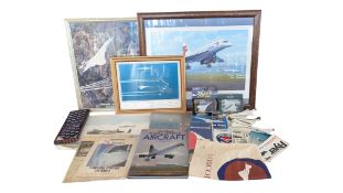 COLLECTION OF LATE 20TH / EARLY 20TH CENTURY CONCORDE MEMORABILIA