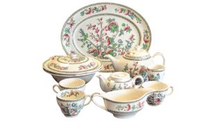 JOHNSON BROS - INDIAN TREE - VINTAGE CERAMIC TEA SERVICE