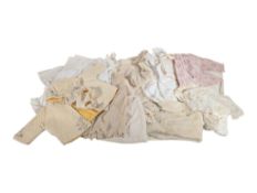 COLLECTION OF C1920S EDWARDIAN DOLL CLOTHINGS / CHILD'S CHRISTENING GOWNS