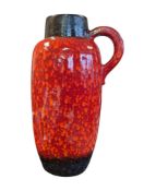 SCHEURICH - LARGE VINTAGE WEST GERMAN CERAMIC VASE