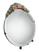 EARLY 20TH CENTURY BARBOLA TABLE TOP MIRROR